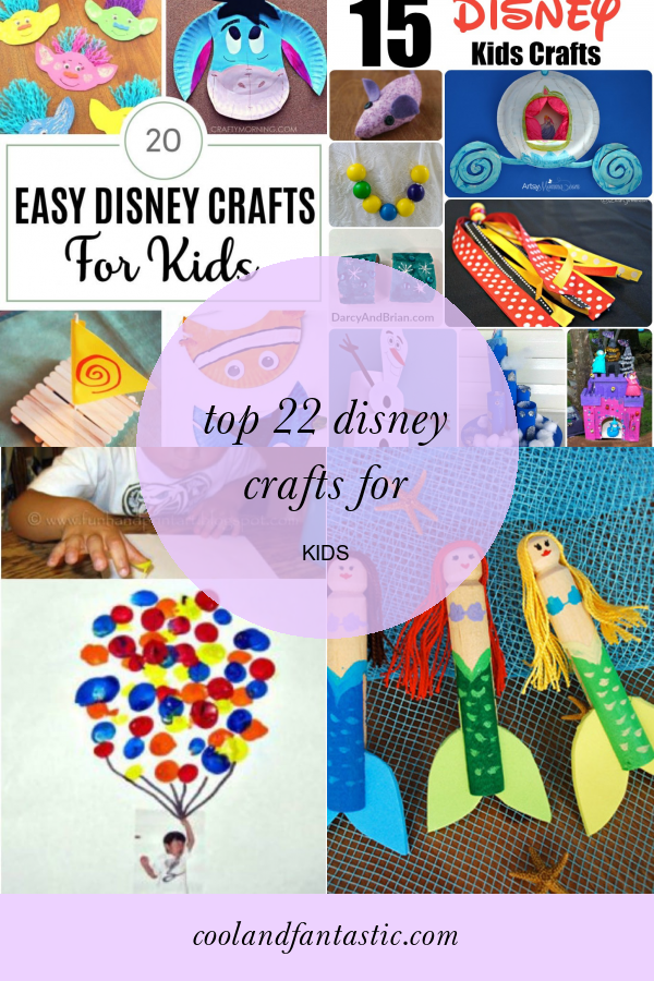 Top 22 Disney Crafts For Kids - Home, Family, Style And Art Ideas